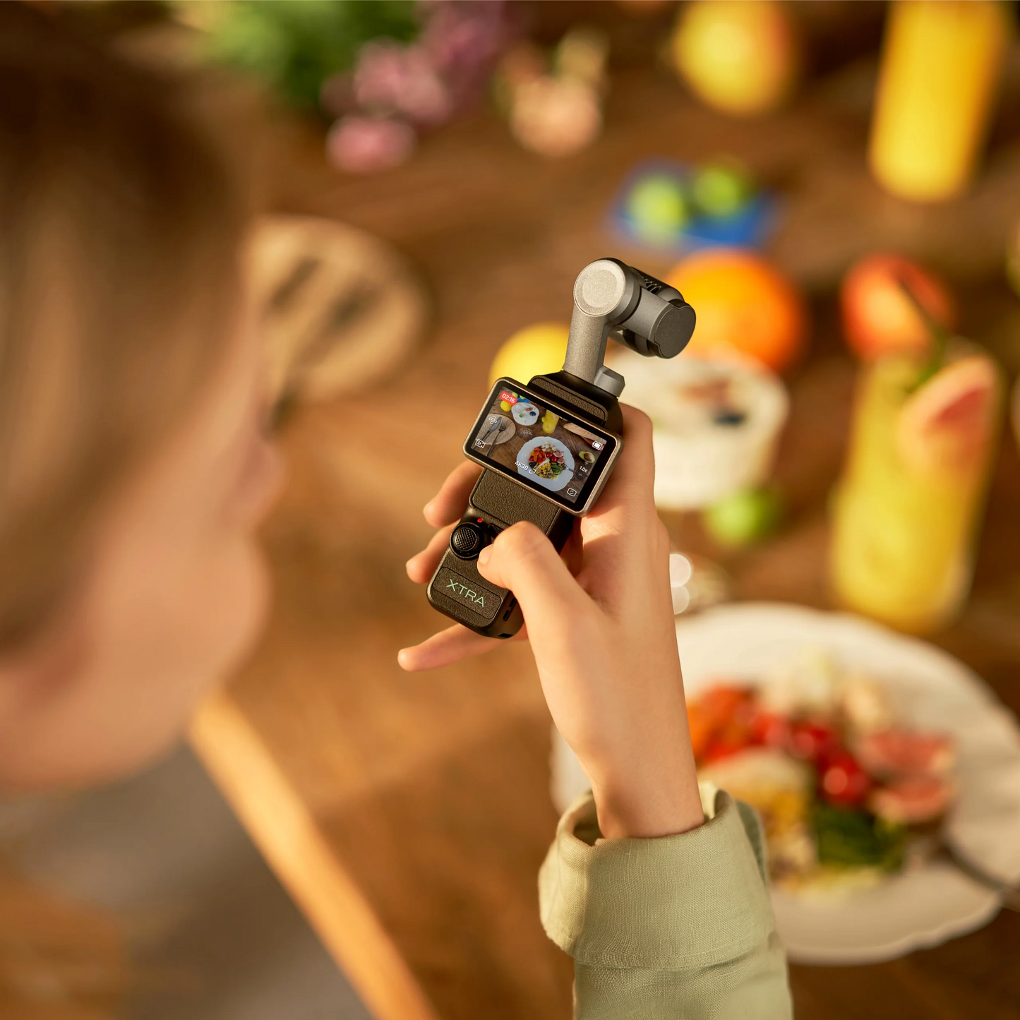 Xtra Muse: 4K/120fps Pocket Gimbal Camera with 1" CMOS Sensor